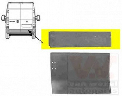VAN WEZEL 1747150 -  Задняя дверь